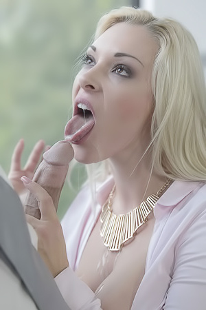 Victoria Summer swallows dick